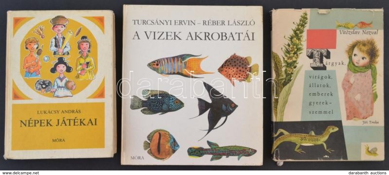 3 Db Gyermek Ismeretterjesztő Könyv: Tárgyak, Emberek Virágok Gyerekszemmel; Lukácsy András: Népek Játékai, Turcsányi Er - Non Classificati