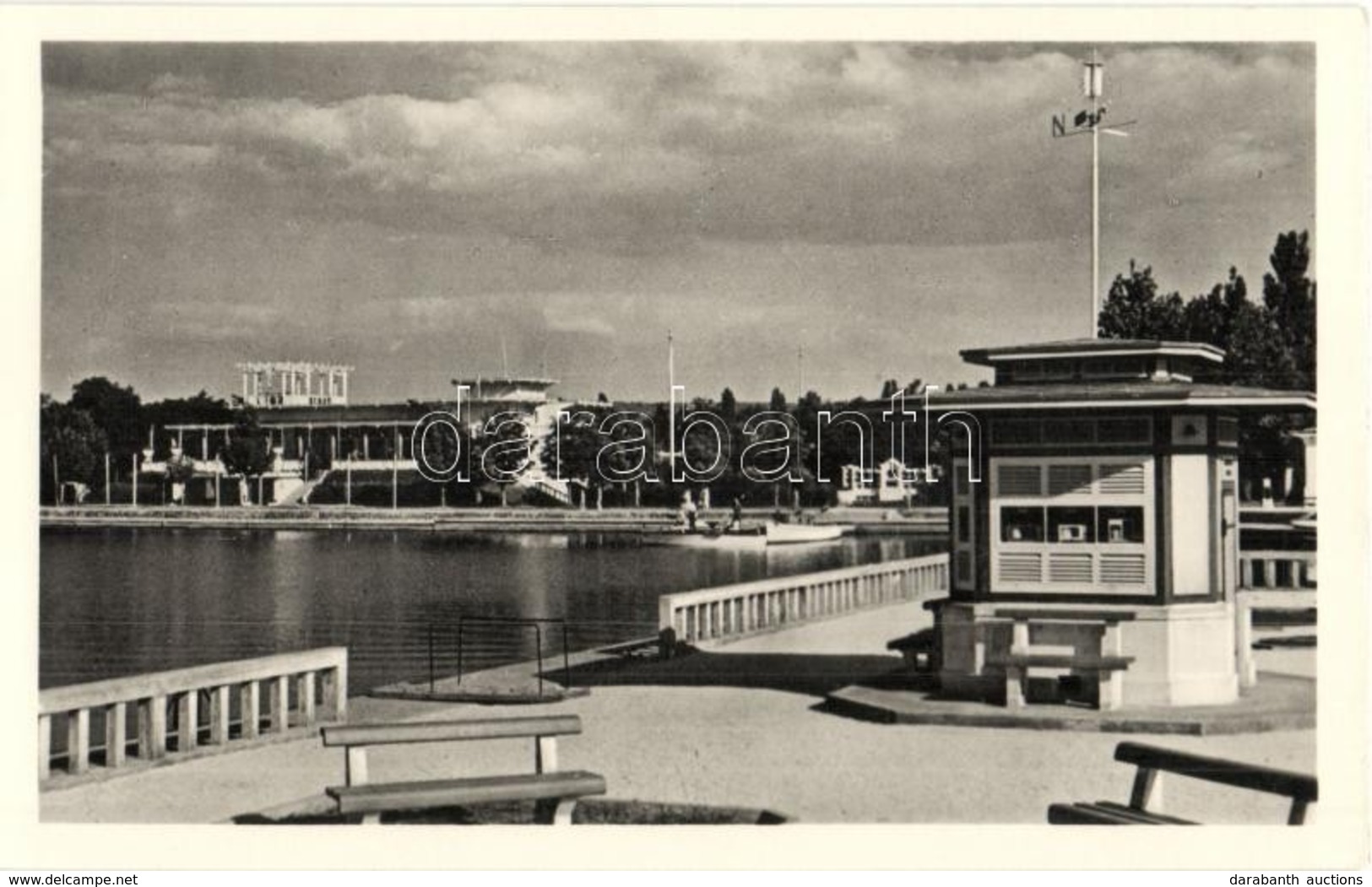 ** Balaton, 3 Db RÉGI Képeslap; Balatonföldvár, Fonyód-Bélatelep / 3 Pre-1945  Hungarian Town-view Postcards - Zonder Classificatie