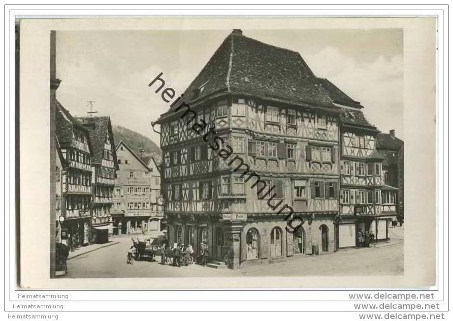 Mosbach - Das Palm&acute;sche Haus - Foto-AK - Mosbach