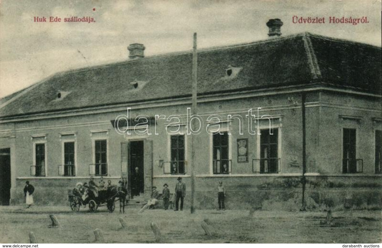 T2 Hódság, Odzaci; Huk Ede Szállodája / Hotel - Ohne Zuordnung