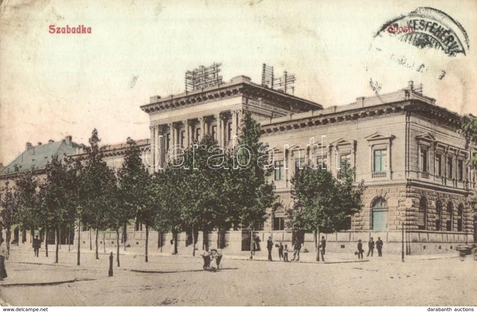 T2/T3 Szabadka, Subotica; Főposta / Main Post Office  (Rb) - Zonder Classificatie