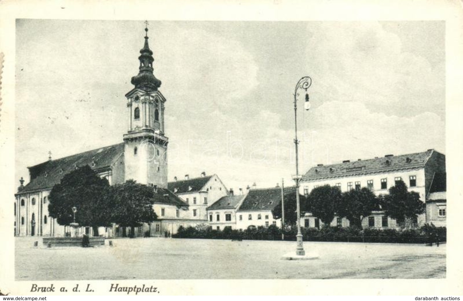 T2/T3 Lajtabruck, Bruck And Der Leitha; Hauptplatz / Main Square - Non Classificati