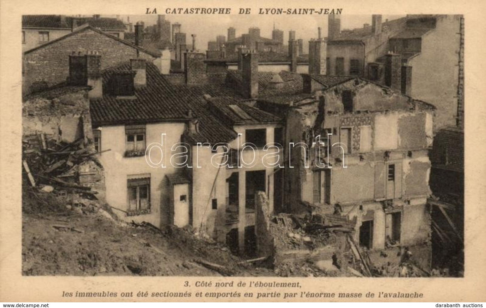 ** T1/T2 Lyon-Saint-Jean, L'eboulement / Landslide Damage - Non Classificati