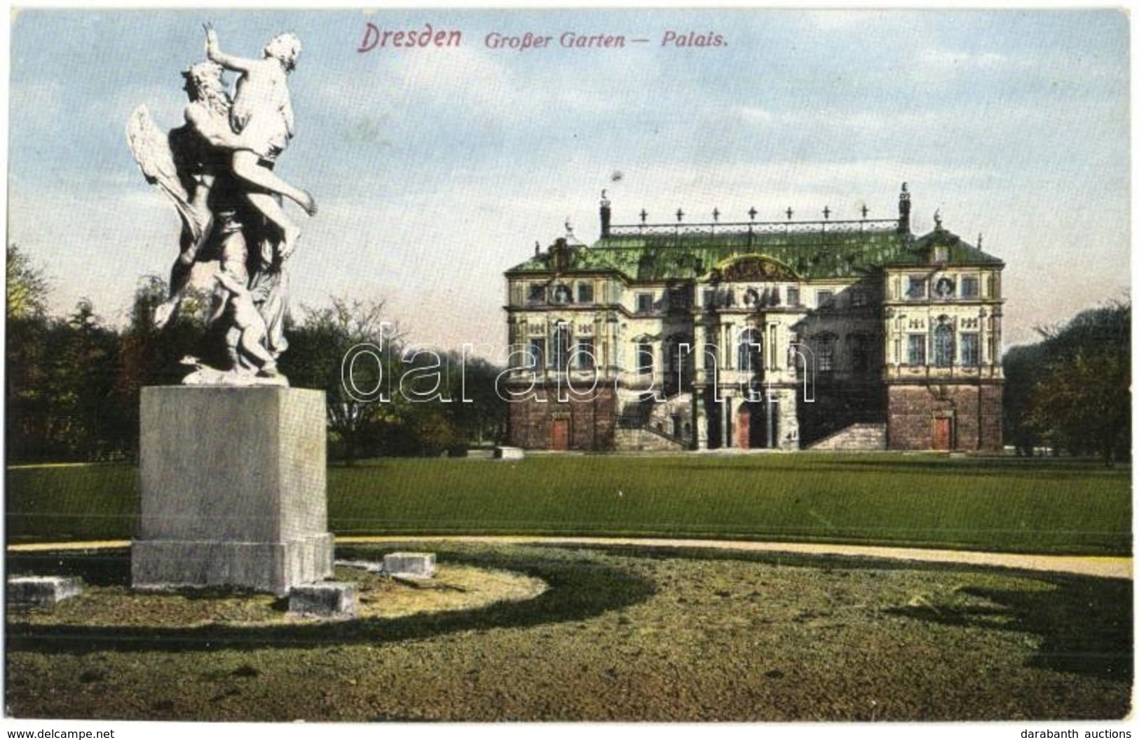 ** T2 Dresden, Grosser Garten, Palais / Garden, Palace - Zonder Classificatie