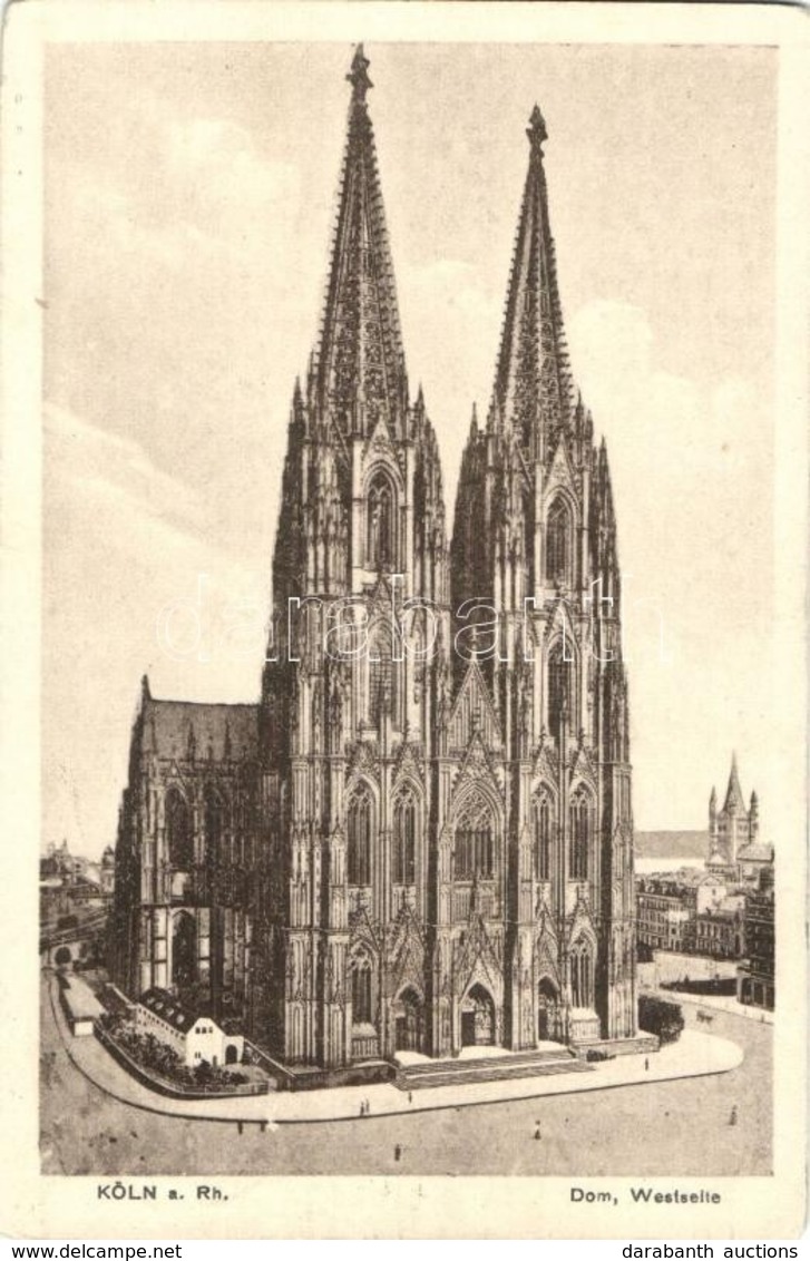 * T2 Köln, Cologne; Dom / Dome - Zonder Classificatie