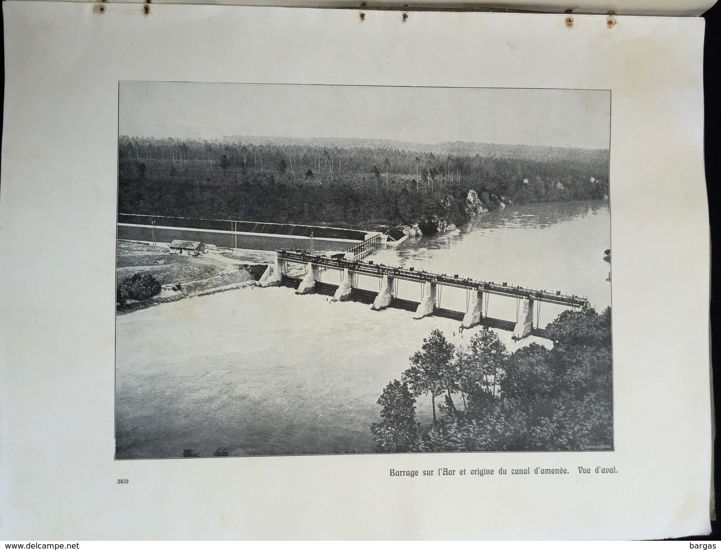 RARE Monographie Usine électrique Beznau Sur L'aar Par Brown Boveri Baden Allemangne Deutschland Rhin - 1900 – 1949