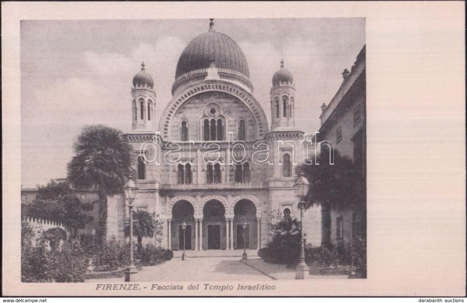 ** T1 Firenze, Tempio Israelitico / Synagogue - Zonder Classificatie