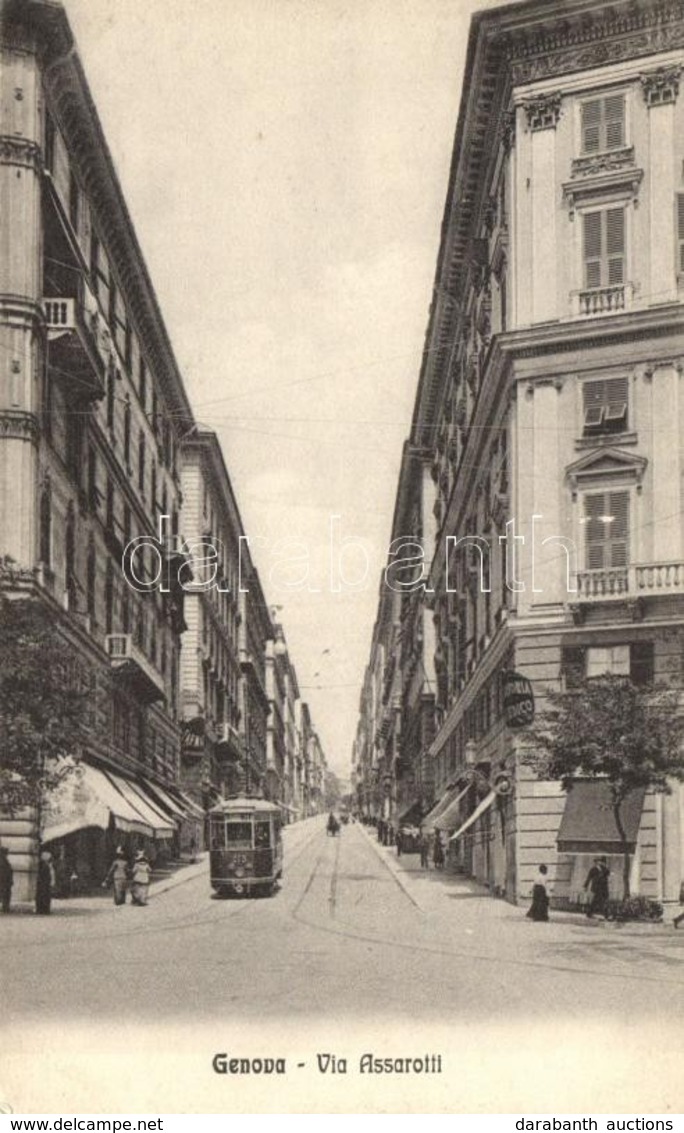 ** T2/T3 Genova, Via Assarotti / Street, Tram (EK) - Zonder Classificatie