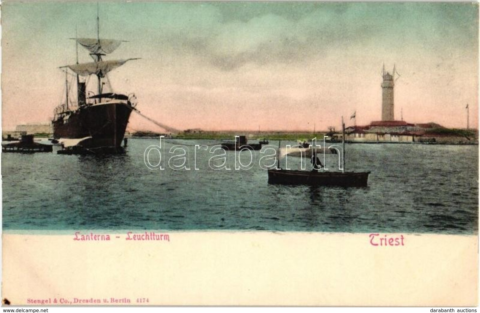 ** T1 Trieste, Lanterna / Lighthouse, Ships - Zonder Classificatie