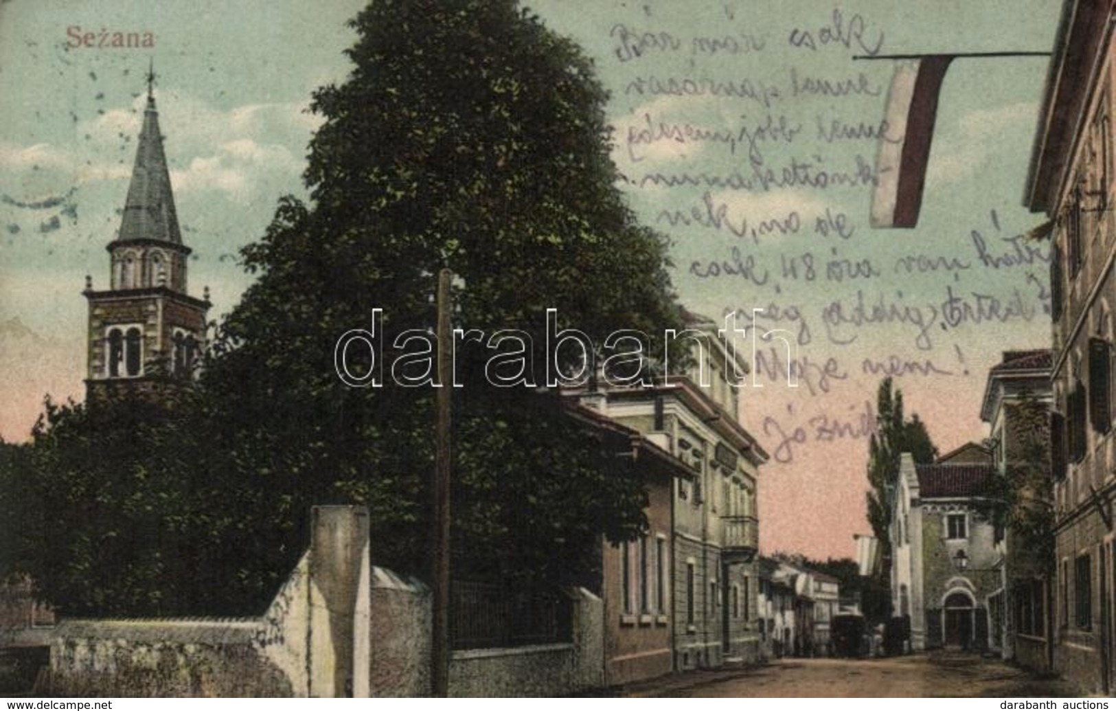 T2 1912 Sezana, Sesana; Street (fl) - Zonder Classificatie