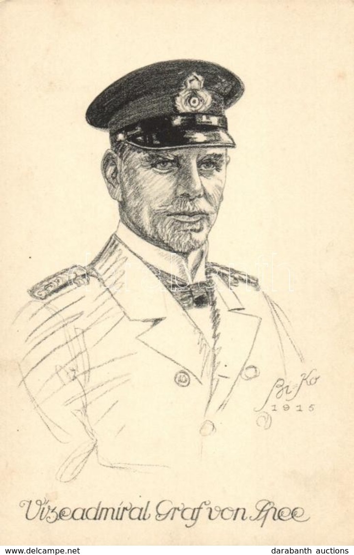 ** T1/T2 Vice Admiral Maximilian Reichsgraf Von Spee, German Navy - Zonder Classificatie