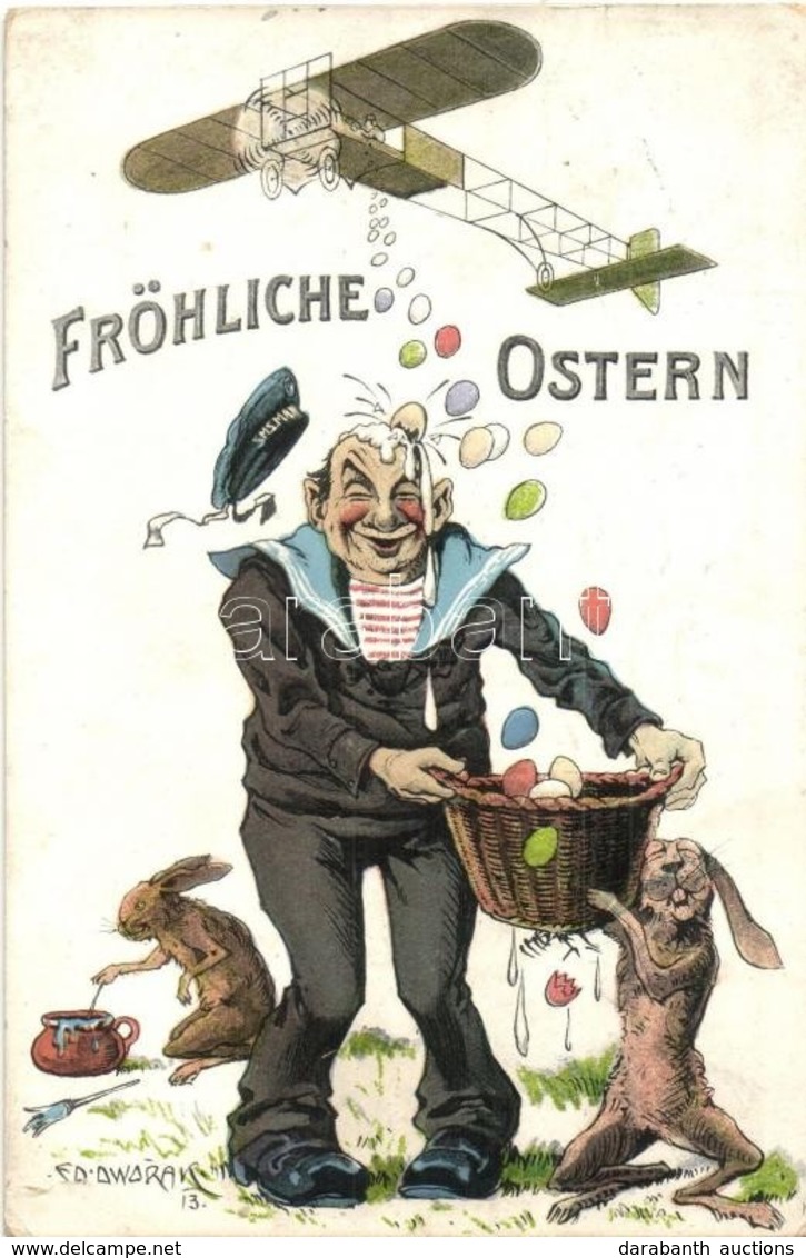 * T3 Boldog Húsvéti Ünnepeket! / Fröhliche Ostern / Sretan Uskrs / Buona Pasqua / Happy Easter! Austro-Hungarian Navy K. - Zonder Classificatie