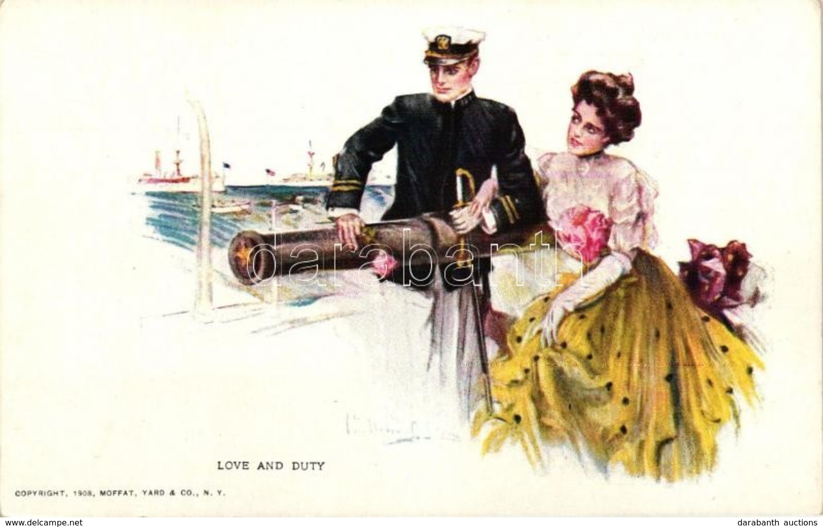 ** T1/T2 1908 Love And Duty; Moffat, Yard & Co. - Non Classificati