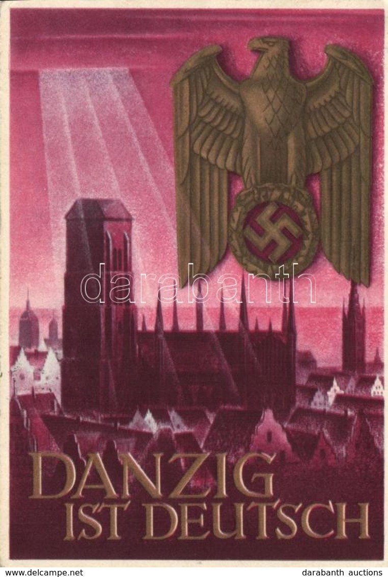 T2/T3 Danzig Ist Deutsch, NS Propaganda Ga. (EK) - Non Classificati
