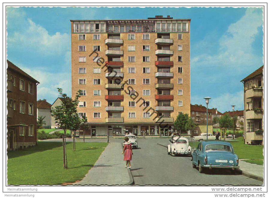 Helmstedt - Hochhaus An Der Masch - AK-Grossformat - Verlag Kurt Engel Helmstedt 60er Jahre - Helmstedt