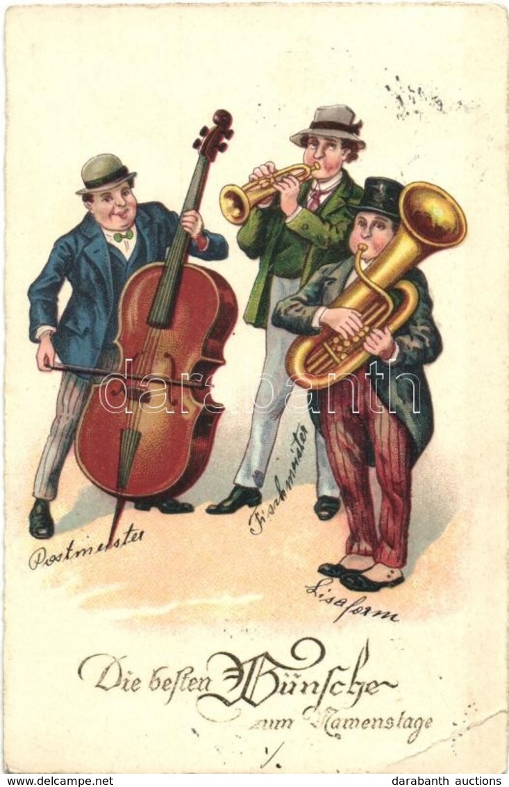 T2/T3 Name-day, Music Band, Litho (EK) - Non Classificati