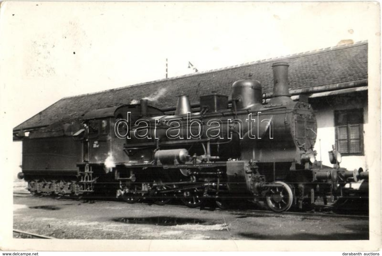 T2/T3 1941 KFNB IIIc Gőzmozdony  MÁV 331 Sorozatjellel / Hungarian Locomotive, Photo (fa) - Zonder Classificatie