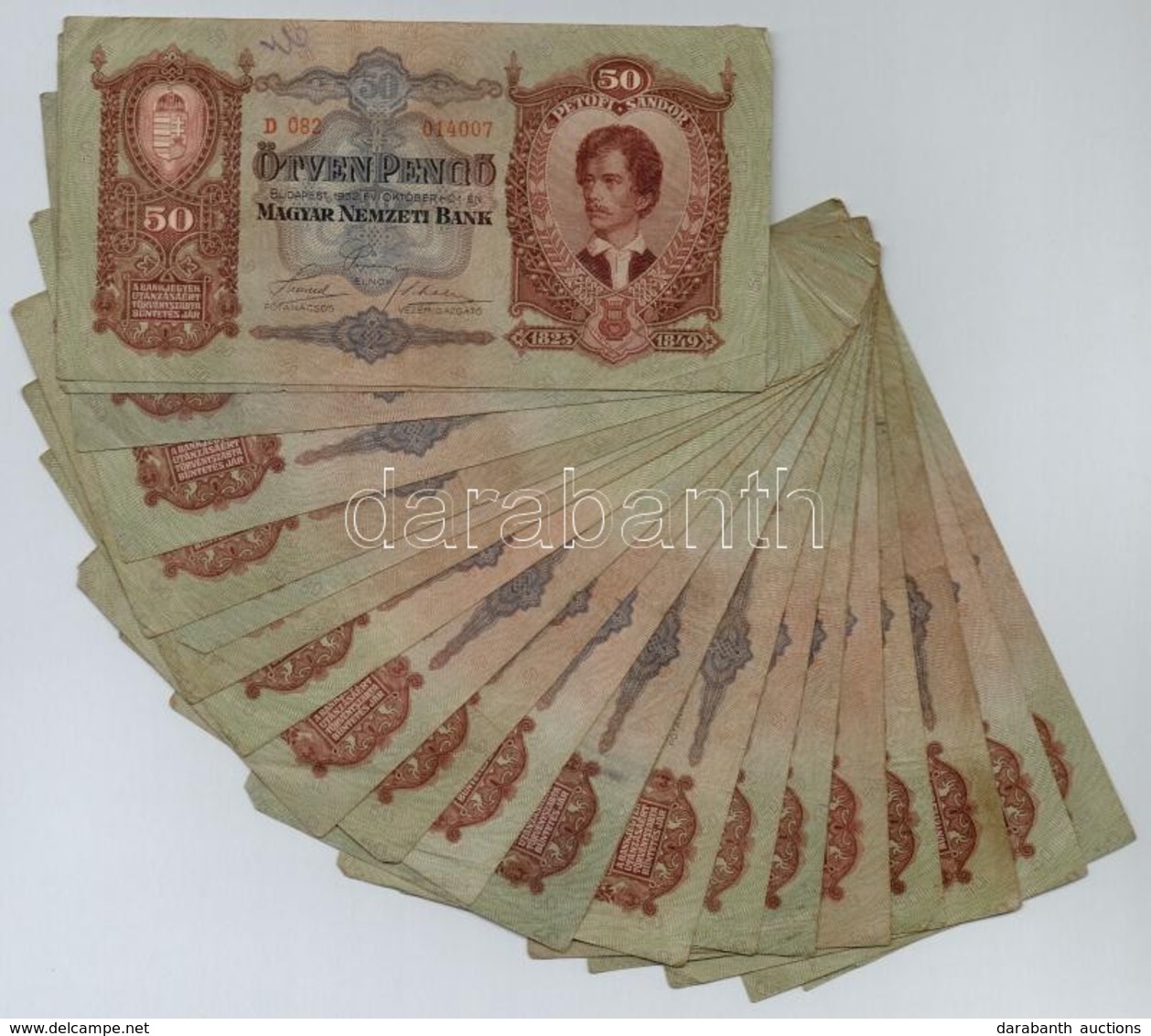 1932. 50P (22x) T:III,III- - Zonder Classificatie