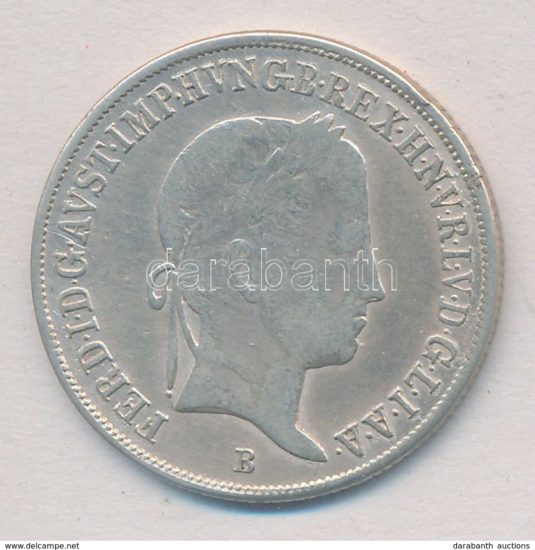 1848B 20kr Ag 'V. Ferdinánd' T:2-
Adamo B5 - Zonder Classificatie