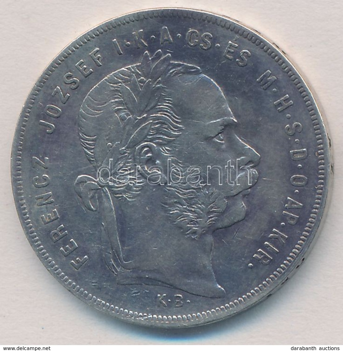 1873KB 1Ft Ag 'Ferenc József / Középcímer' Körmöcbánya T:2 Patina
Hungary 1873KB 1 Forint Ag 'Franz Joseph' Kremnitz C:X - Zonder Classificatie