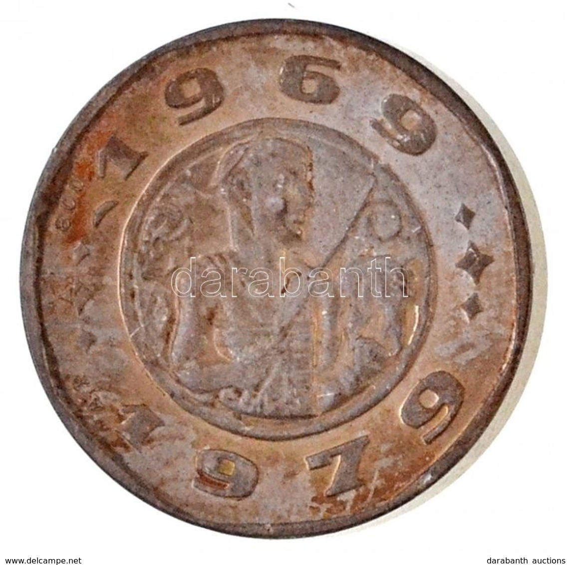 1979. '10 éves Az Éremgyűjtők Keszthelyi Csoportja' Ag Emlékérem (4,10g/0.800/15mm) T:1 (eredetileg PP) Patina - Ohne Zuordnung