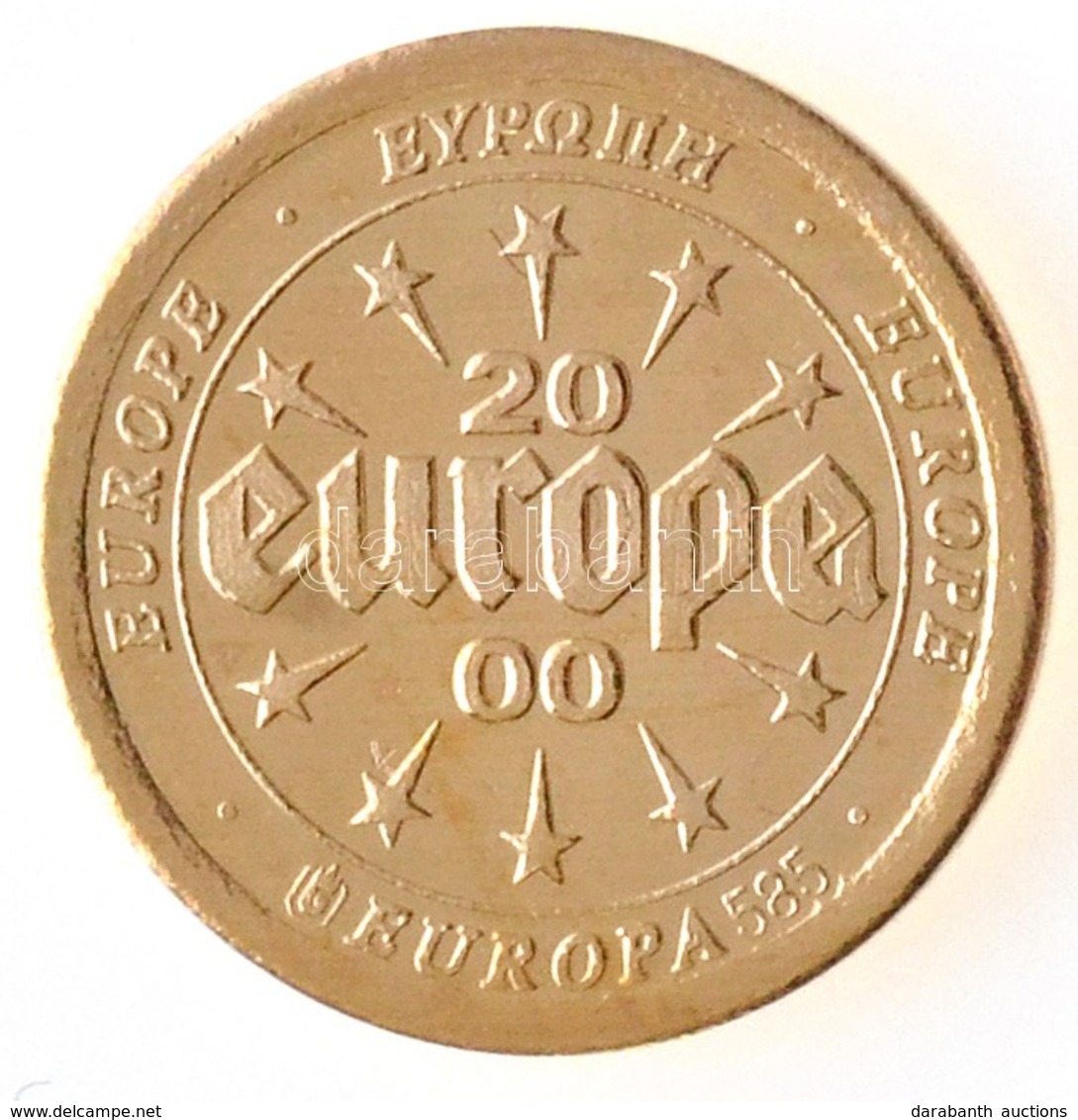 2000. 'Európa - Naptár 2000' Au Emlékérem Tanúsítvánnyal (0,5g/0.585) T:PP
2000. 'Europe - Calendar 2000' Au Commemorati - Zonder Classificatie