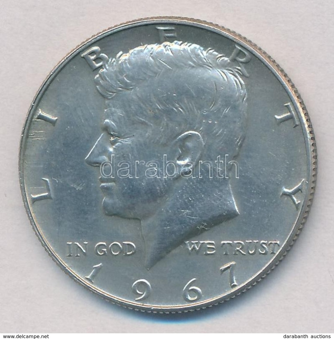 Amerikai Egyesült Államok 1967. 1/2$ Ag 'Kennedy' T:1-
USA 1967. 1/2 Dollar Ag 'Kennedy' C:AU - Zonder Classificatie