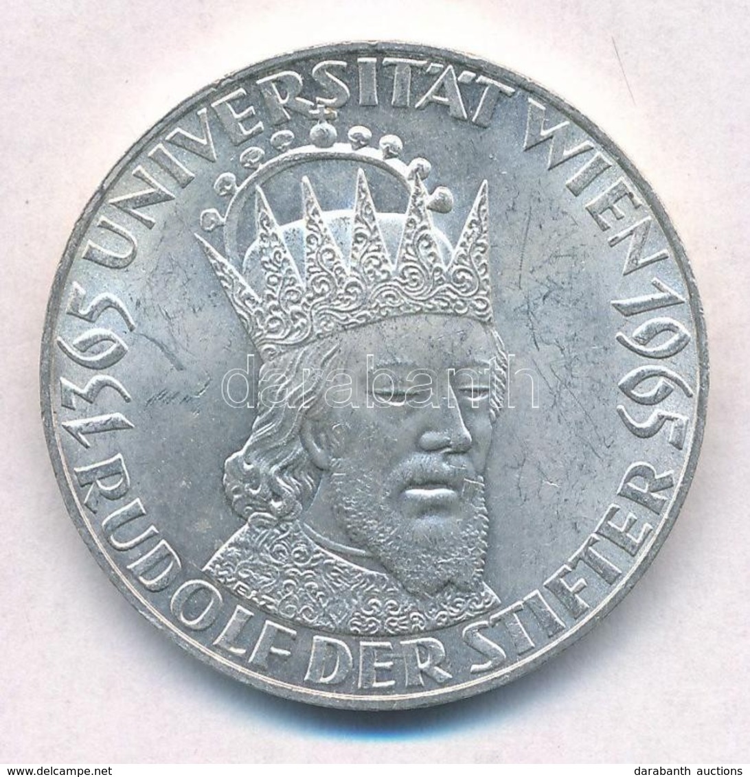 Ausztria 1965. 50Sch Ag '600 éves A Bécsi Egyetem' T:1- 
Austria 1965. 50 Schilling Ag '600th Anniversary - Vienna Unive - Zonder Classificatie