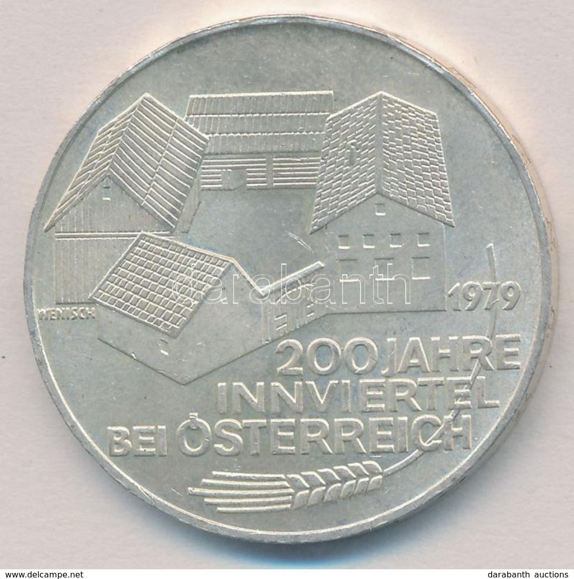 Ausztria 1979. 100Sch Ag '200 éves Az Innviertel' T:2 Austria 1979. 100 Schilling Ag '200th Anniversary - Innviertel' C: - Zonder Classificatie