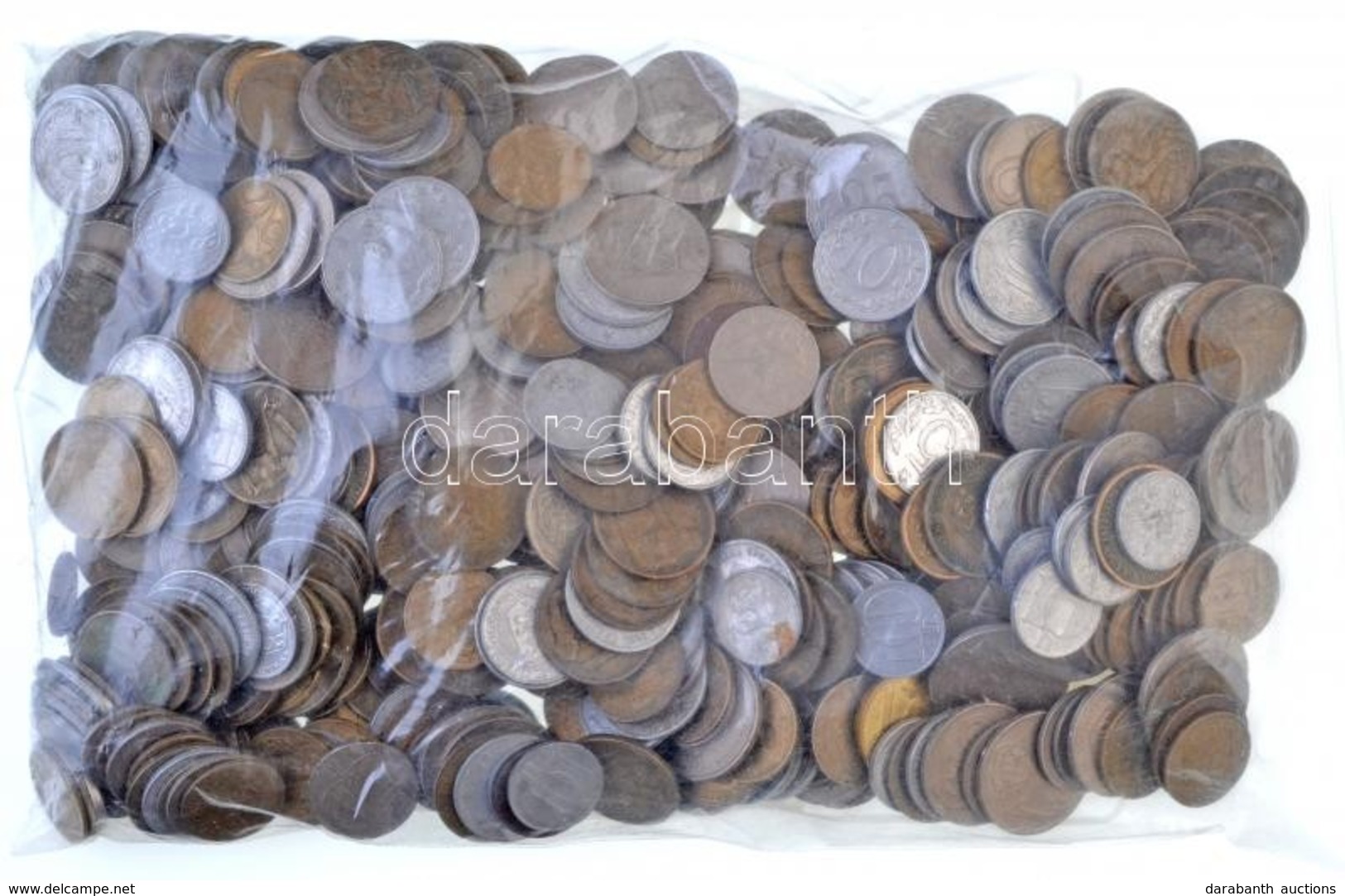 Csehszlovákia Vegyes Fémpénz Tétel 1,7kg-os Súlyban T:vegyes
Czechoslovakia Mixed Coin Lot In 1,7kg Net Weight C:mixed - Zonder Classificatie