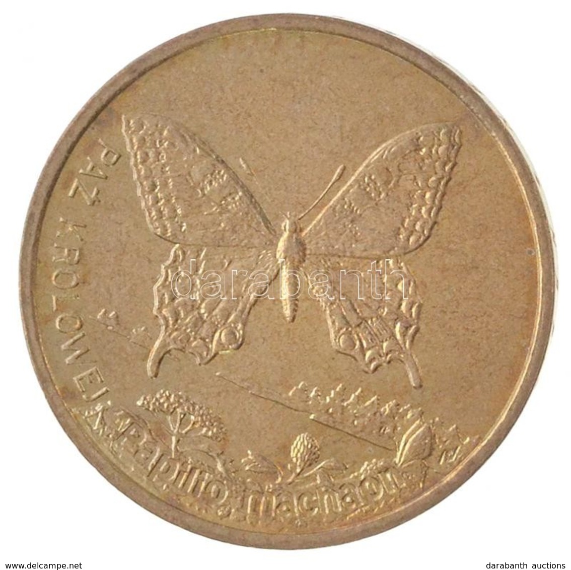 Lengyelország 2001. 2Zl Sárgaréz 'Pillangó' T:1,1-
Poland 2001. 2 Zlotych Brass 'Butterfly' C:UNC,AU
Krause Y#414 - Zonder Classificatie