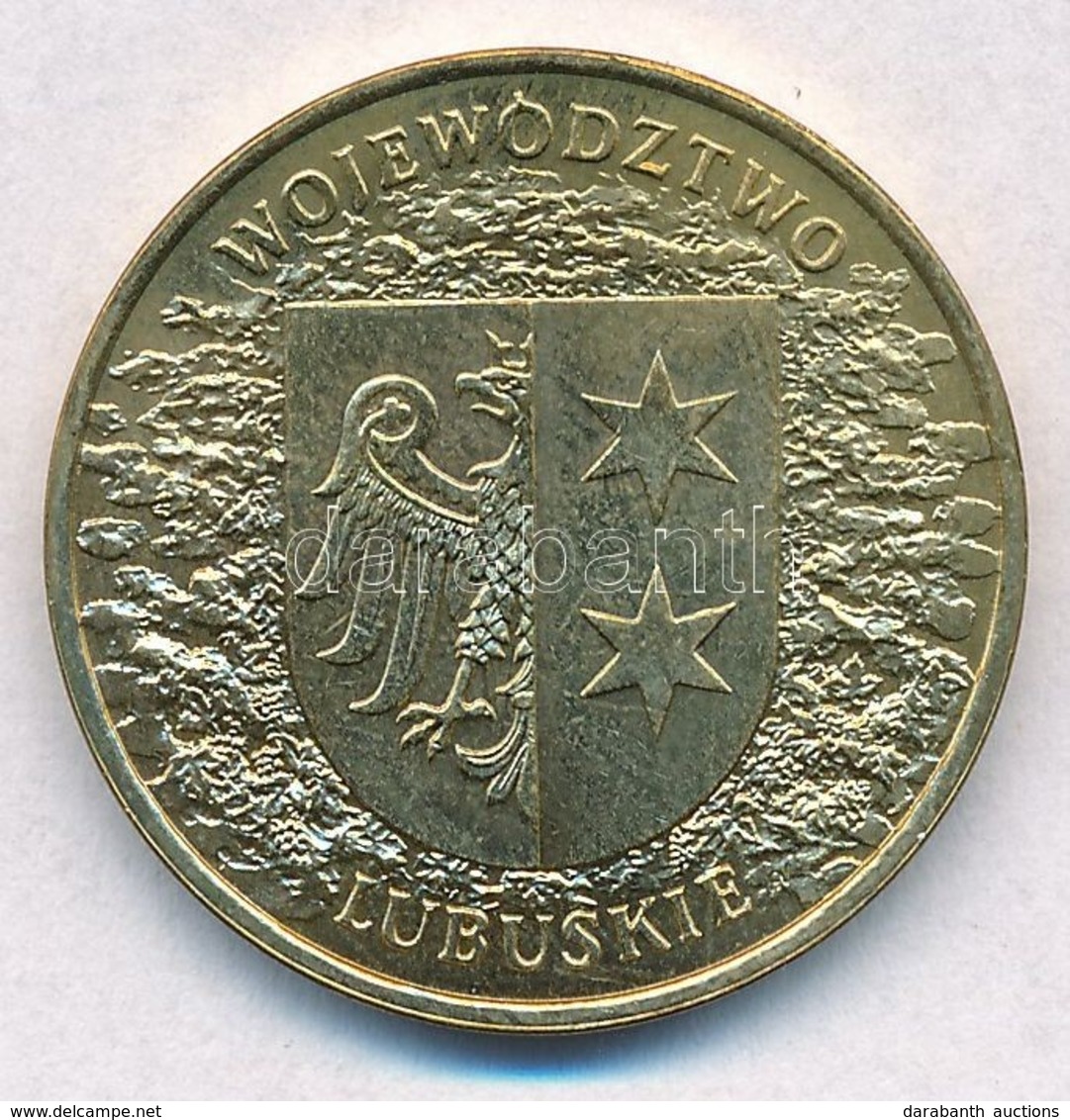 Lengyelország 2004. 2Zl Sárgaréz 'Lubuskie Kerület' T:1 
Poland 2004. 2 Zlotych Brass 'Lubuskie District' C:UNC 
Krause  - Zonder Classificatie