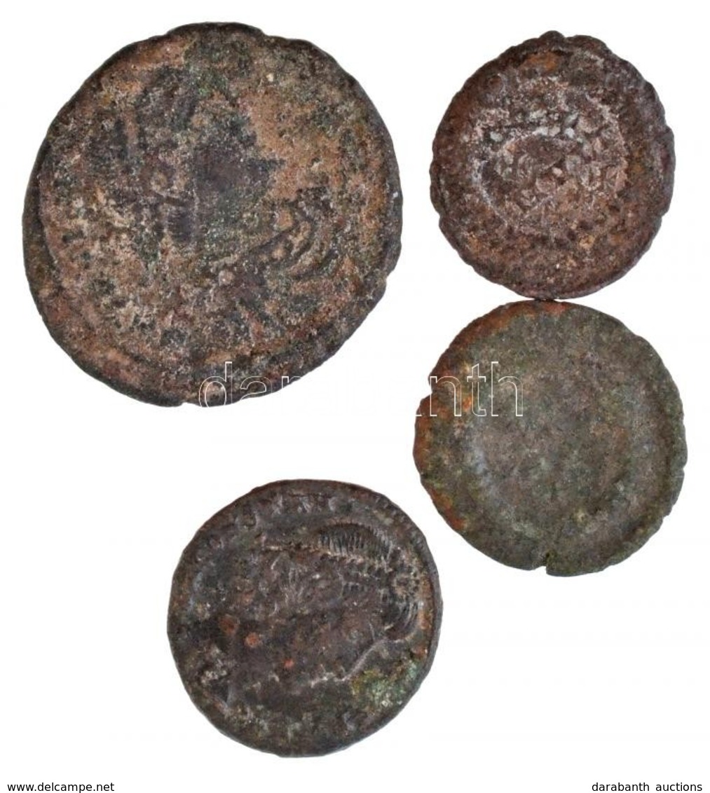 Római Birodalom 4db-os Vegyes Római Rézpénz Tétel A Kr. U. III-IV. Századból T:2-,3
Roman Empire 4pcs Of Various Roman C - Zonder Classificatie