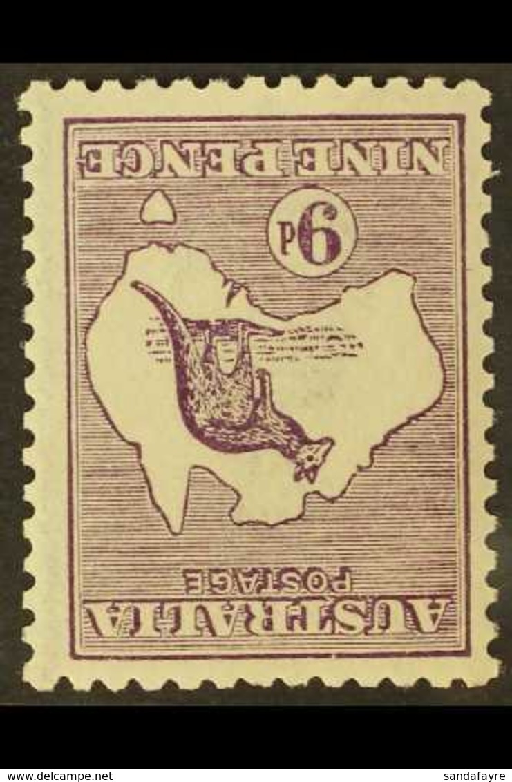 1915-27 9d Violet Die IIB With WATERMARK INVERTED, SG 39bw, Never Hinged Mint. Very Fresh. For More Images, Please Visit - Sonstige & Ohne Zuordnung