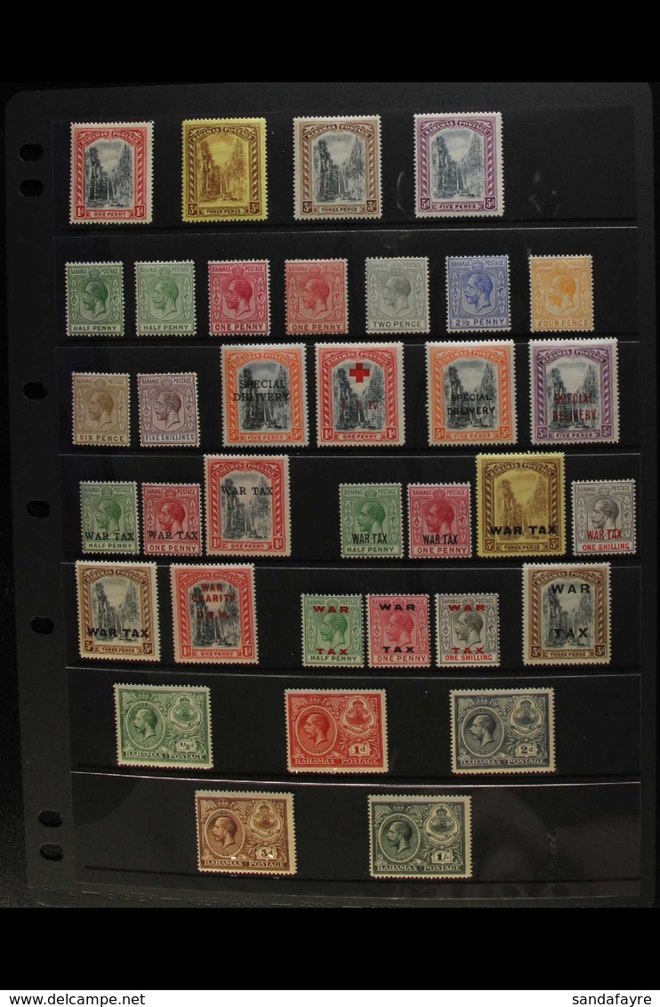 1911-1935 MINT KGV COLLECTION Presented On Stock Pages. Includes 1911-19 "Staircase" Set To 5d, 1912-19 MCA Wmk Set With - Altri & Non Classificati