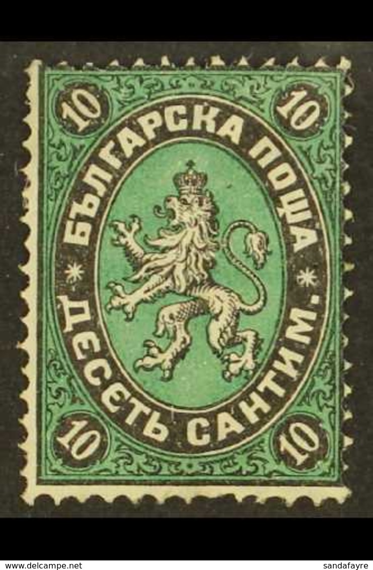 1879 10c Black & Green, Mi 2, SG 3, Good To Fine Mint, Nice Example. For More Images, Please Visit Http://www.sandafayre - Altri & Non Classificati