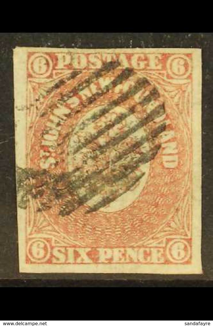 1862 6d Rose Lake, SG 20, Very Fine Used With Good To Large Margins All Round. For More Images, Please Visit Http://www. - Altri & Non Classificati