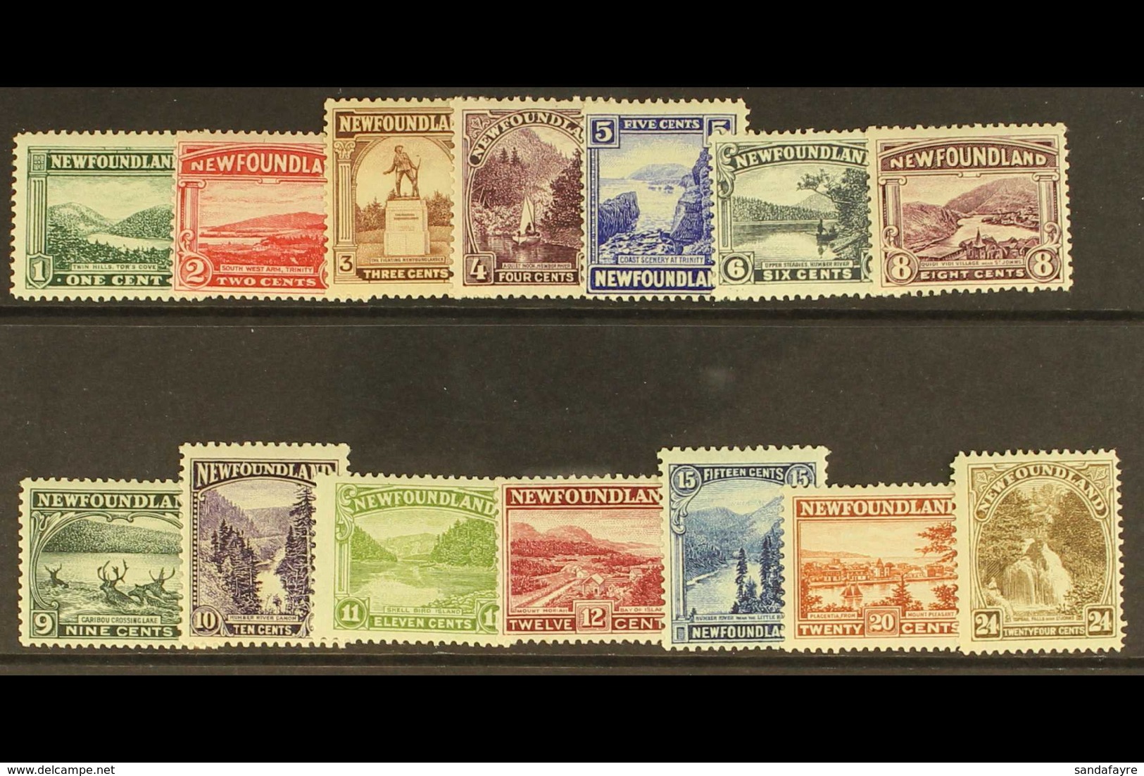 1923 Tourist Publicity Set Complete, SG 149/62, Very Fine And Fresh Mint. (14 Stamps) For More Images, Please Visit Http - Altri & Non Classificati