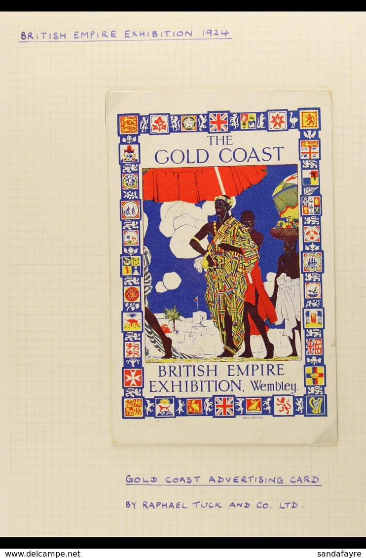 1924/5 EMPIRE EXHIBITION POSTCARDS From An Amazing British Empire Exhibition Postcard Collection, We See A Fine Tuck's A - Costa D'Oro (...-1957)