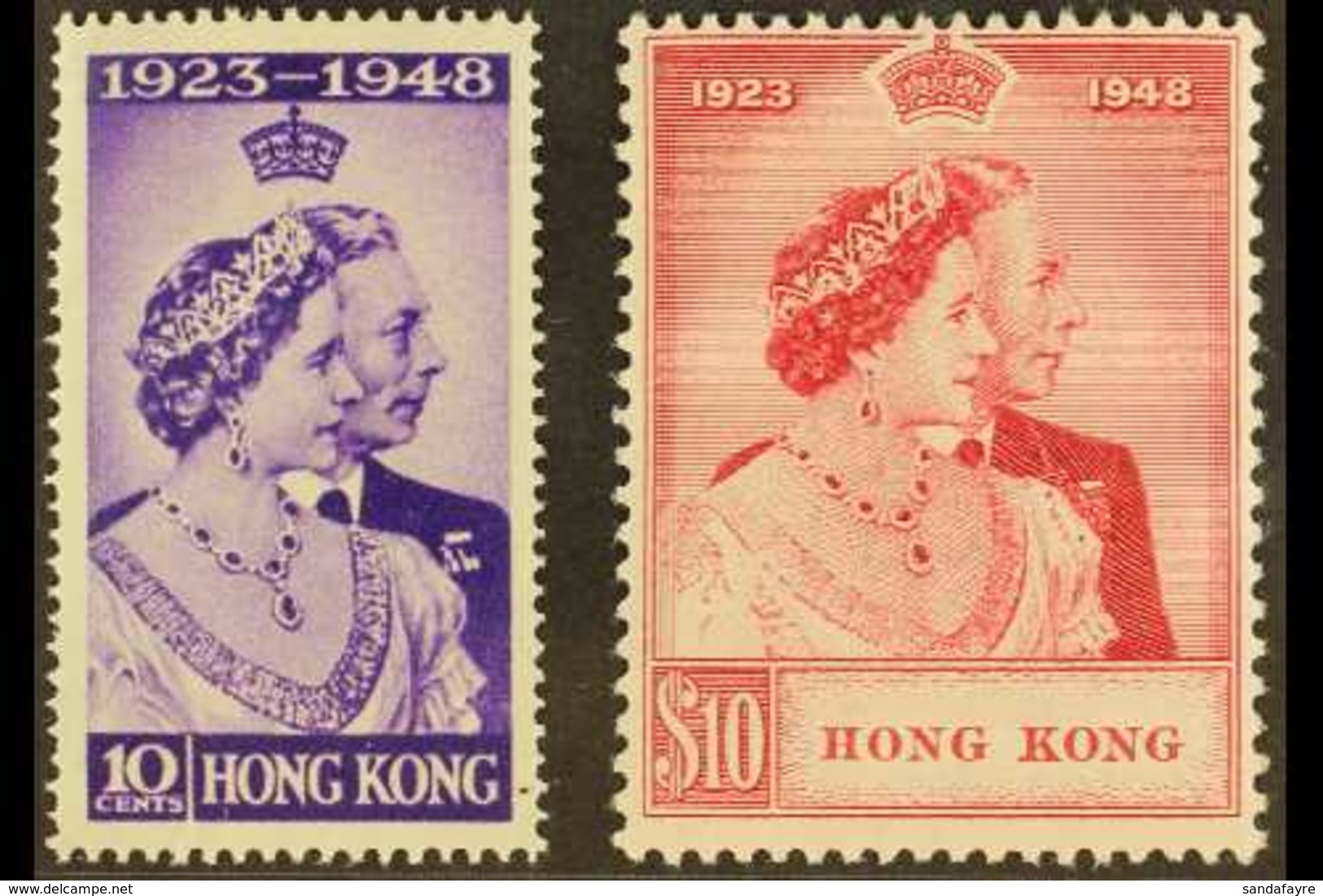 1948 Royal Wedding Complete Set, SG 171/72, Very Fine Mint, Very Fresh. (2 Stamps) For More Images, Please Visit Http:// - Altri & Non Classificati