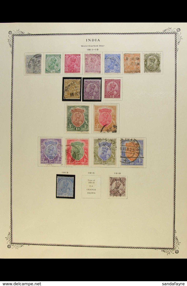 1911-46 ATTRACTIVE COLLECTION A Mint And Used Collection On Scott Printed Album Pages, Includes 1911-22 Most Values To 1 - Altri & Non Classificati