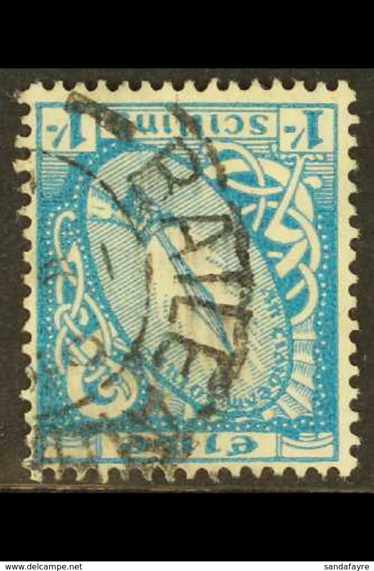 1940-68 1s Light Blue, Definitive, WATERMARK INVERTED, SG 122w, Fine Used. For More Images, Please Visit Http://www.sand - Sonstige & Ohne Zuordnung