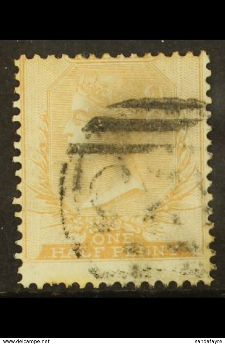 1860-63 ½d Buff, No Watermark, SG 3, Good Used. For More Images, Please Visit Http://www.sandafayre.com/itemdetails.aspx - Malta (...-1964)