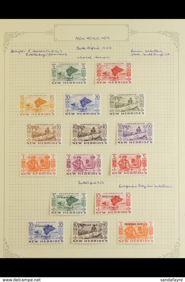 ENGLISH: 1953-80 FINE MINT OR NHM QEII COLLECTION. An Attractive Collection Of Sets Presented On Written Up Pages, Incl  - Altri & Non Classificati