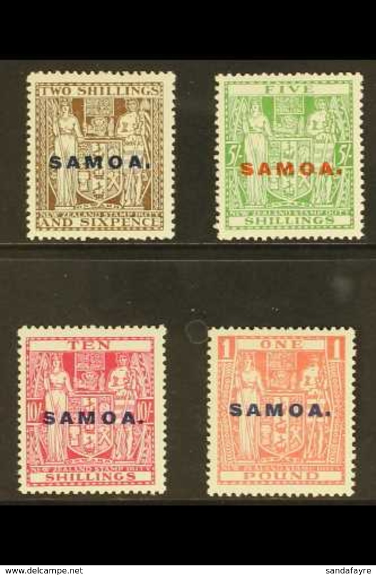 1932 Postal Fiscal "Cowan" Paper Set To £1, SG 171/74, Very Fine Mint (4 Stamps) For More Images, Please Visit Http://ww - Samoa