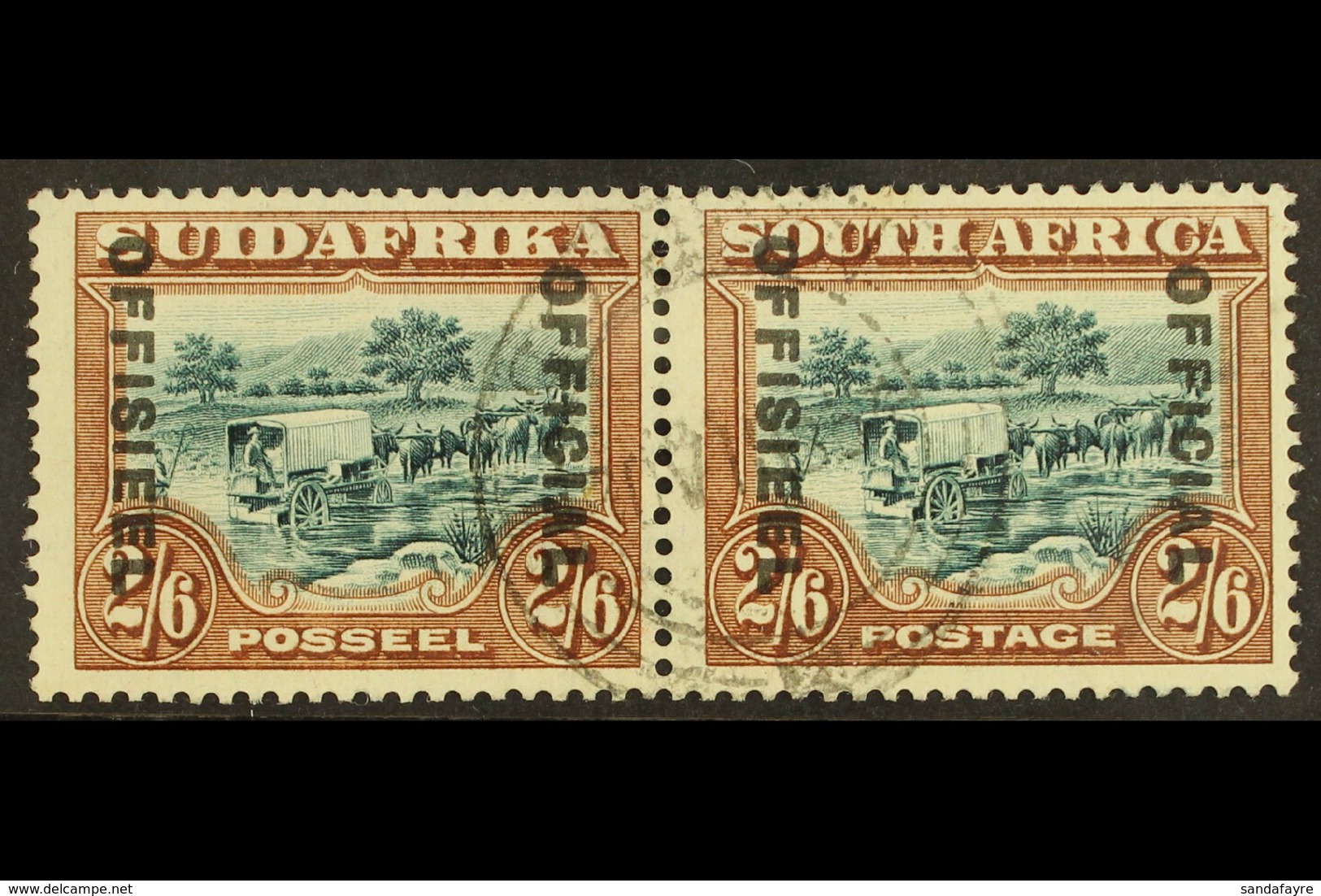 OFFICIAL 1929-31 2s6d Green & Brown, SG O11, Very Fine Used. For More Images, Please Visit Http://www.sandafayre.com/ite - Non Classificati