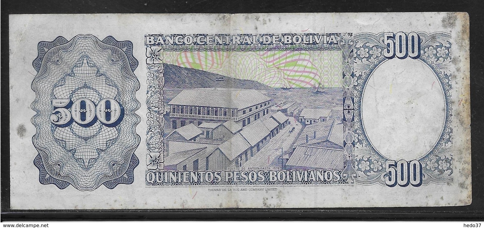 Bolivie - 500 Pesos  - Pick N° 166 - TB - Bolivie