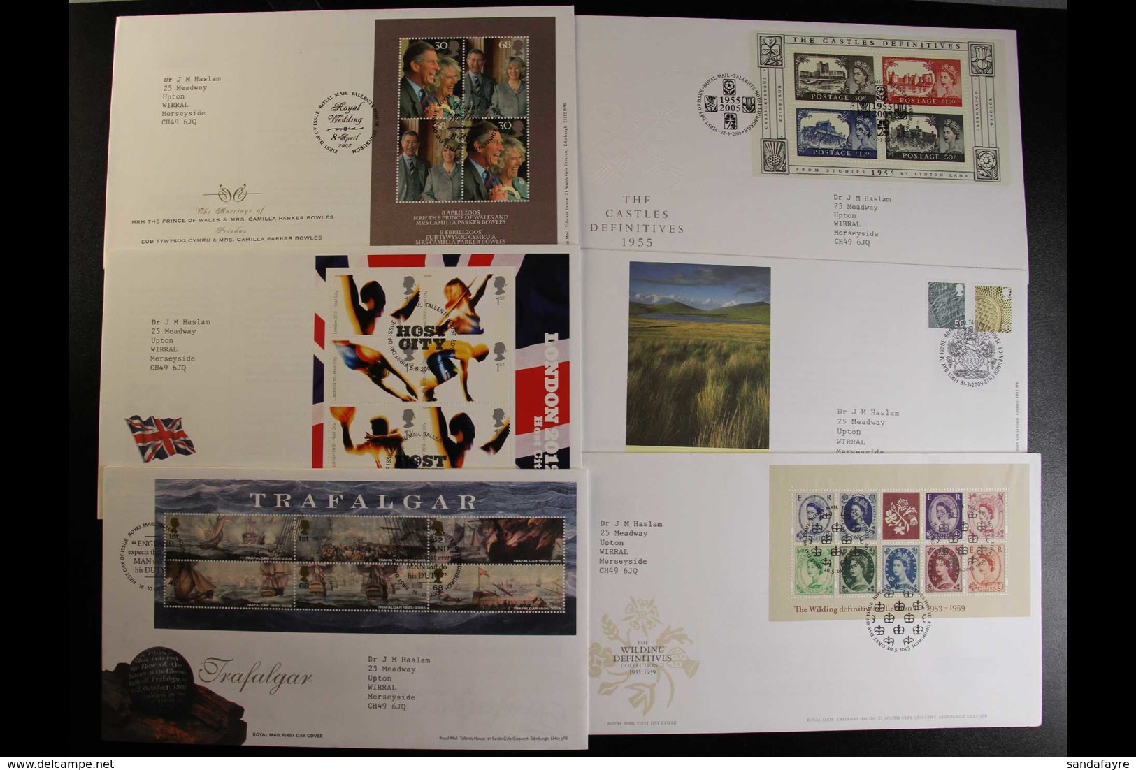 1964-2009 FIRST DAY COVERS Mostly GB Covers, Note Quantity Of Miniature Sheet FDCs To 2005, 2000-09 Regional Issues On F - Altri & Non Classificati