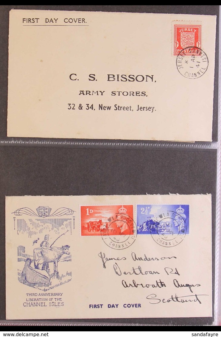 1941-2009 GB REGIONALS COVERS COLLECTION. A Lovely Collection Presented In A Mammoth 4 Ring Album That Includes early Is - FDC