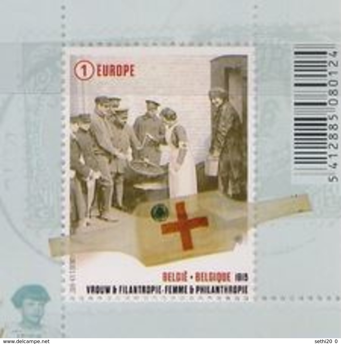 Belgique 2015  Nobel Red Cross Croix Rouge  MNH - Prix Nobel